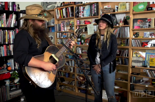 Watch Chris Stapleton's Huge Beard Play NPR's Tiny Desk